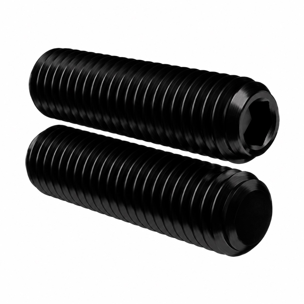 Cup point set screws
