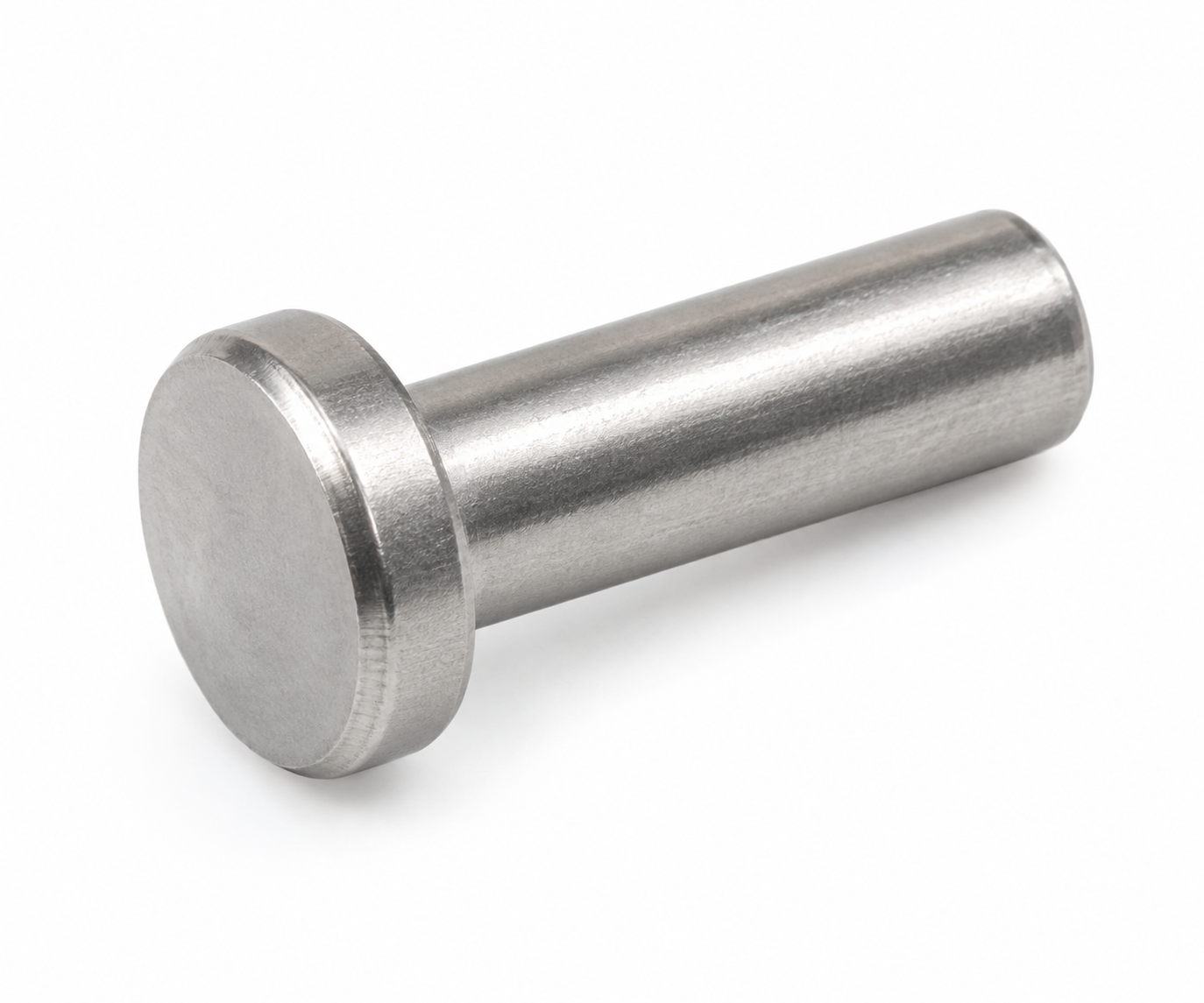 Flat-cone head solid rivets